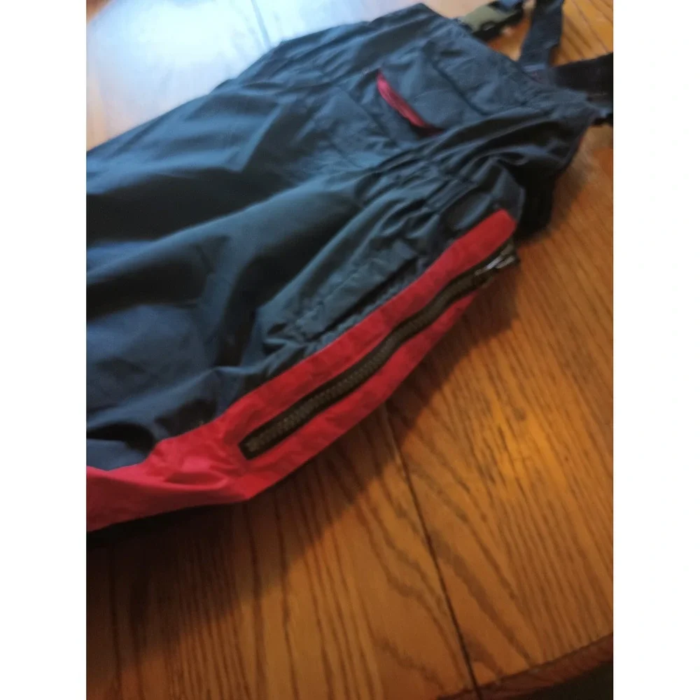 Vintage OshKosh Bgosh Kids 24M Red Blue Colorblock Winter Parka Snowsuit Set
